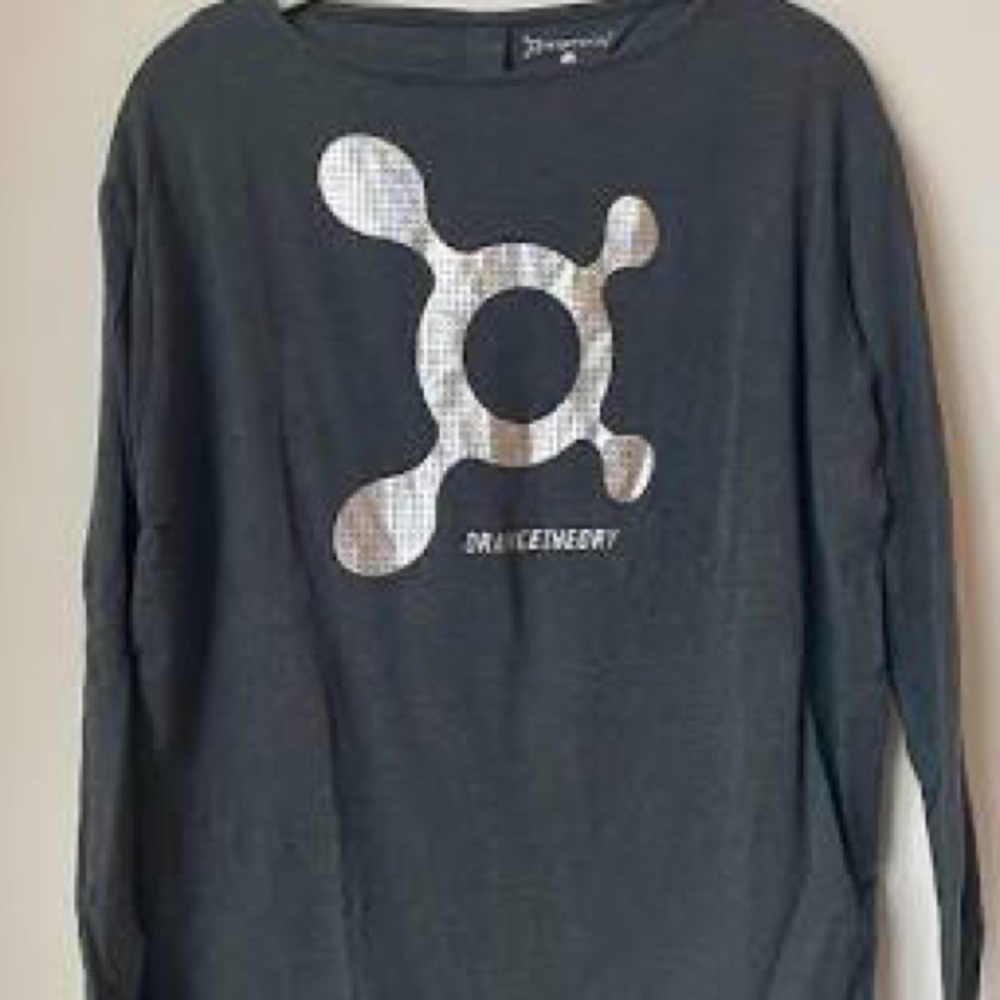 Dark grey long sleeve OTF shirt